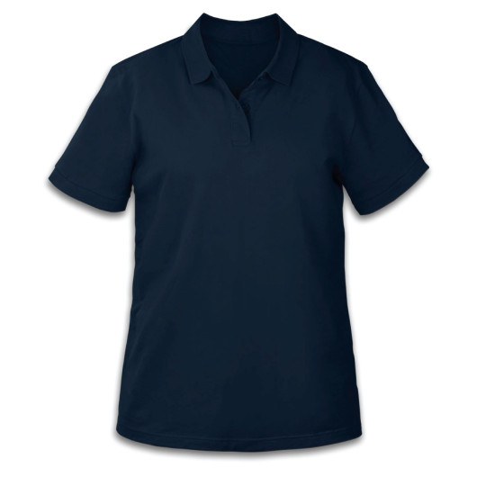 Navy Carter Womens Polos
